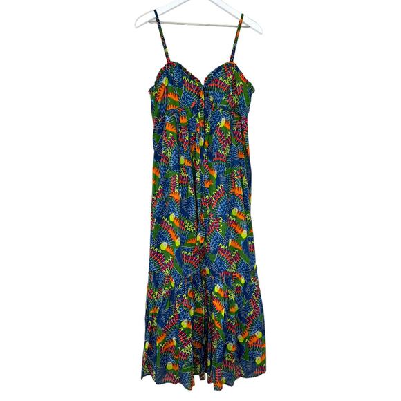 NWT Farm Rio Sweetheart Printed Maxi Dress Size Small - Picture 3 of 15